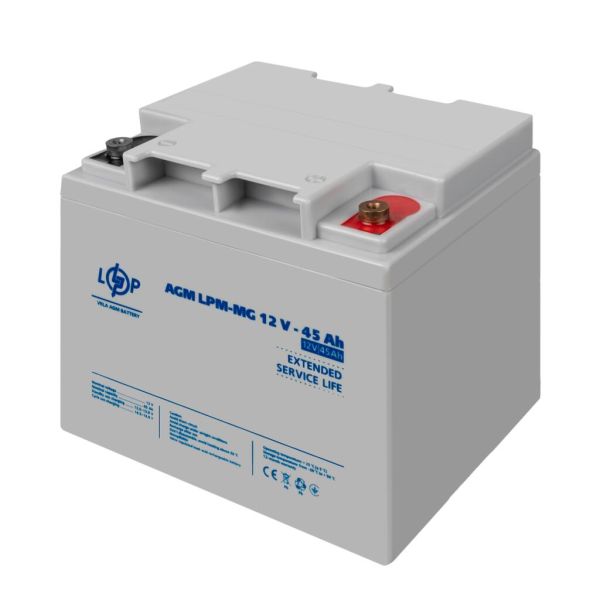 Аккумулятор мультигелевый AGM LP LogicPower LPM-MG 12V - 45Ah