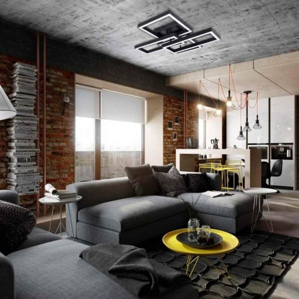 Світильник люстра Ardero led al6494ard Urban 75В 3000-6000К 1800Лм пульт чорний