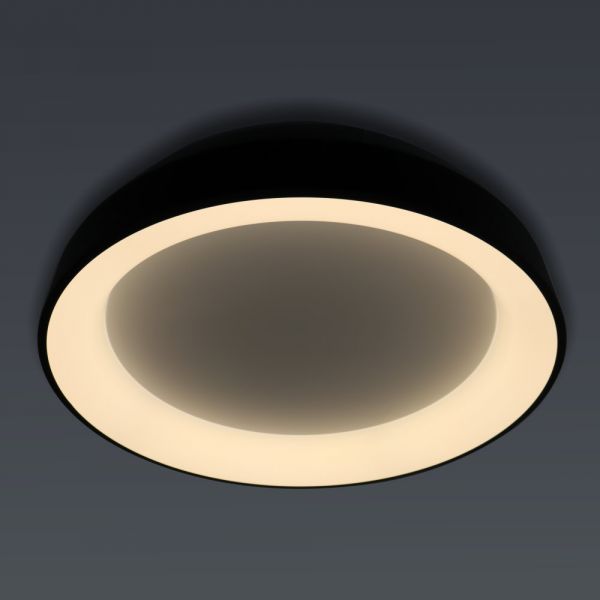 Светильник светодиодный Velmax V-СL-VERONA-RBl-80S 80W 3000K-6500K 5200Lm пульт ДУ черный