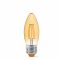 LED лампа VIDEX Filament C37FA 4W E27 2200K бронза