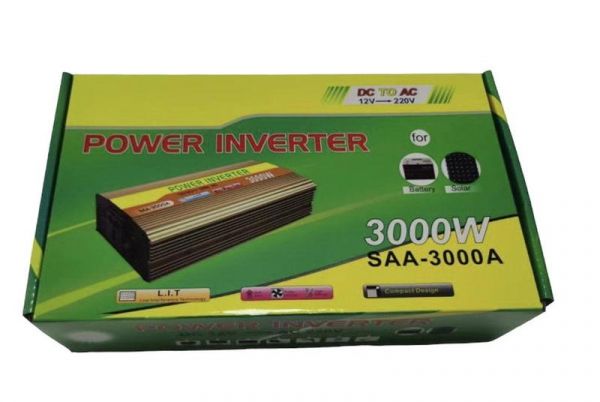 Інвертор 3000W 12V-220V перетворювач напруги