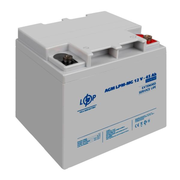 Аккумулятор мультигелевый AGM LP LogicPower LPM-MG 12V - 45Ah