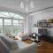Світильник люстра Ardero BL1130 Olivia 3хЕ14 під лампу скло білий