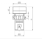 Светодиодный индикатор Takel AD22D 230v АC DC Argent зеленый