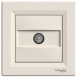 Розетка TV проходная 8dB кремовая Asfora Schneider Electric EPH3200323 