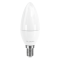 Світлодіодна LED лампа свічка GLOBAL C37 CL-F 5W тепле світло 3000К E14 (1-GBL-233)