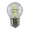 Лампа свiтлодiодна 2W E27 Velmax V-Filament-G45 зелена