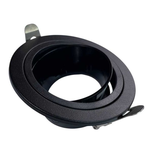 Светильник точечный встроенный Violux Bordo-R 35W GU10 220V IP20 круг черный