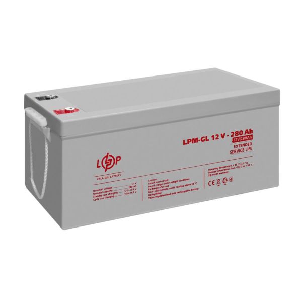 Аккумулятор гелевый  LP LogicPower LPM-GL 12V - 280Ah