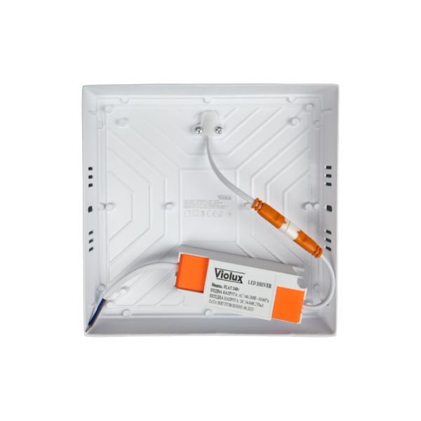 Світильник LED Violux ДББ FLAT 24W 5000K IP20 квадрат