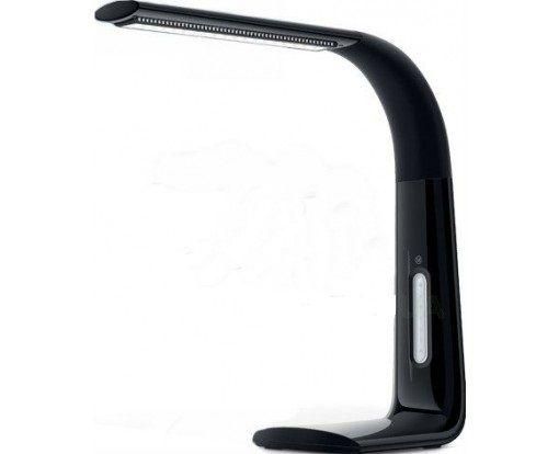Настільний світлодіодний світильник LED чорний Intelite Desklamp 7W black (DL1-7W-BL)