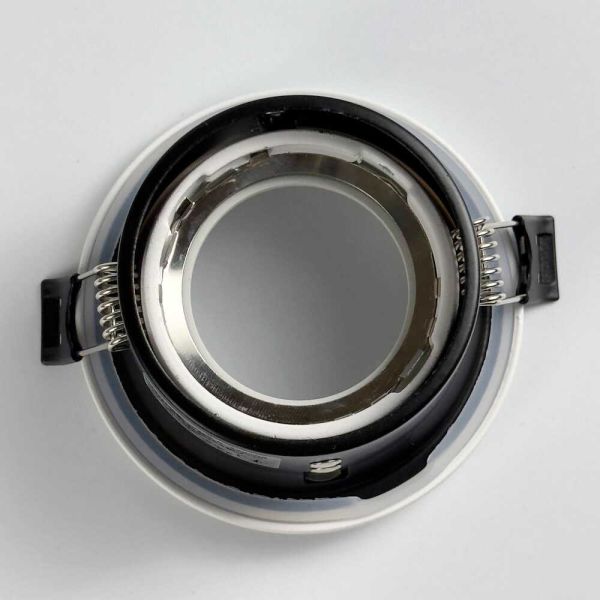 Светильник точечный встроенный Violux Ibiza-R 35W GU10 220V IP44 круг белый