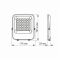 LED прожектор PREMIUM VIDEX F2 30W 5000K AC/DC12-48V