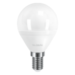 Світлодіодна LED лампа GLOBAL G45 F 5W яскраве світло 4000К E14 (1-GBL-244)