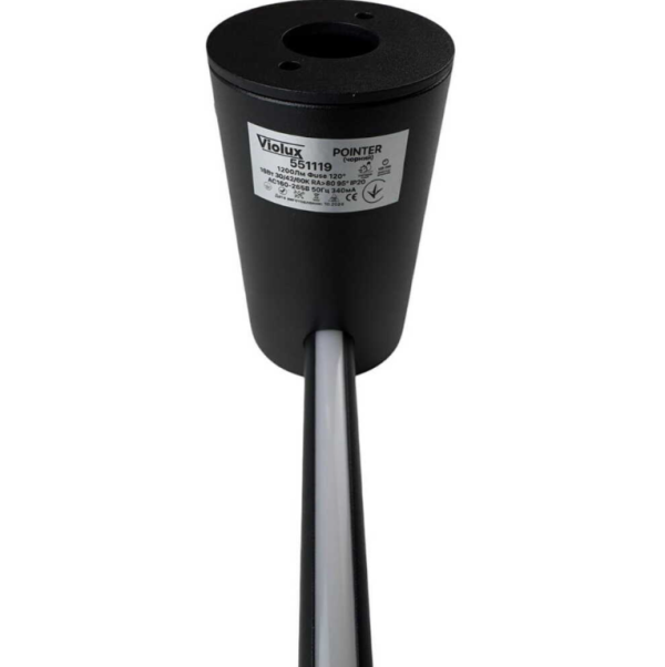 Світильник настінний Violux Pointer Led 16W 3000-4200-6000K IP20 чорний