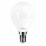 Світлодіодна LED лампа MAXUS G45 F 4W яскраве світло 220V E14 (1-LED-5412)