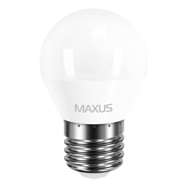 Світлодіодна LED лампа MAXUS G45 F 8W 4100K яскраве світло 220V E27 (1-LED-5414)