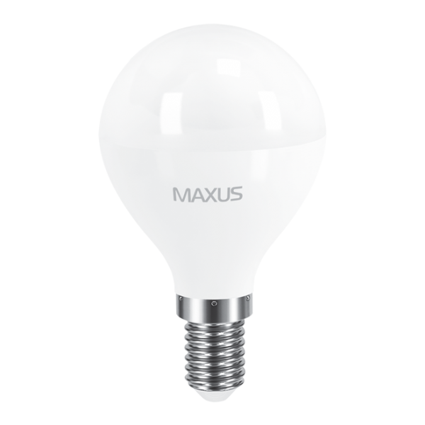 Світлодіодна LED лампа MAXUS G45 F 8W 4100 яскраве світло 220V E14 (1-LED-5416-02)