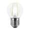 Світлодіодна LED лампа MAXUS прозора (філамент) G45 4W яскраве світло E27 (1-LED-546)