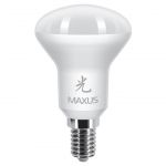 Світлодіодна LED лампа MAXUS R50 5W яскраве світло 220V E14 (1-LED-554)