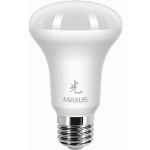 Світлодіодна LED лампа MAXUS R63 7W тепле світло 220V E27 (1-LED-555)