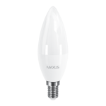 Світлодіодна LED лампа свічка MAXUS C37 CL-F 8W 3000K 220V E14 (1-LED-5317)