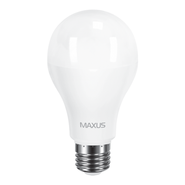 Світлодіодна LED лампа MAXUS A70 15W 3000K тепле світло 220V E27 (1-LED-567)