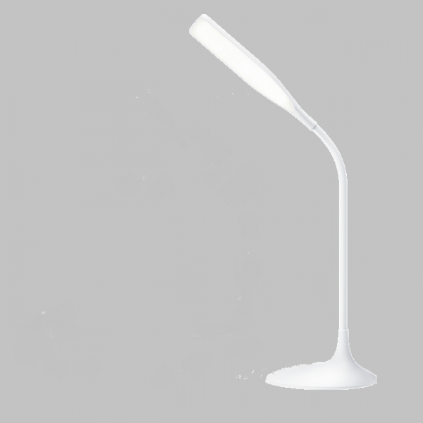 Настільний світлодіодний світильник LED білий DKL 6W 4100K WH Square MAXUS (1-DKL-001-01)