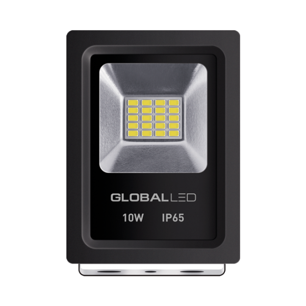 Прожектор світлодіодний LED GLOBAL FLOOD LIGHT 10W 5000K ІР65 (1-LFL-001)