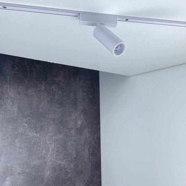 Світильник трековий магнітний Violux UST-X 10W 800Lm 4000К 48V білий
