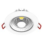 Точковий світлодіодний LED світильник MAXUS 8W тепле світло (1-SDL-005)