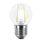 Світлодіодна LED лампа MAXUS (філамент) G45 FM 4W яскраве світло 220V E27 (1-LED-546-01)
