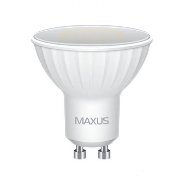 Світлодіодна LED лампа MAXUS MR16 5W тепле світло 220V GU10 (1-LED-517)
