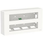 NU121020 Блок unica system+ відкрита вставка 2х5 антибактеріальний