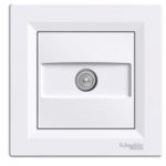 Розетка телевизионная TV конечная белая Asfora Schneider Electric EPH3200121