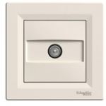 Розетка телевизионная TV конечная кремовая Asfora Schneider Electric EPH3200123 
