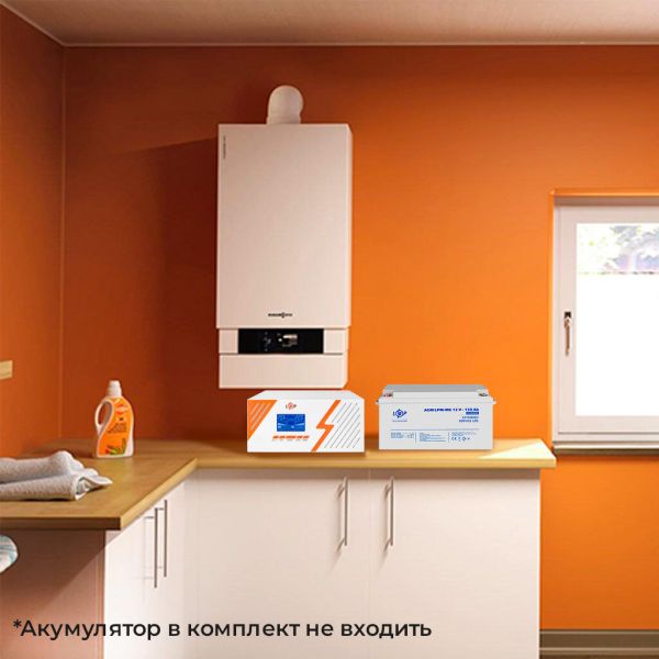 ИБП LP LogicPower LPM-PSW-1500VA 1050Вт White с правильной синусоидой 12V