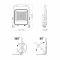 LED прожектор аккумуляторный PREMIUM VIDEX F2A 50W 5000K
