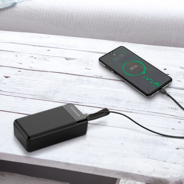 Повербанк TITANUM 914 Black 30000mAh