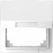 Адаптер с крышкой для интеграции System M в D-Life Merten D-Life MTN4081-6035 Белый лотос
