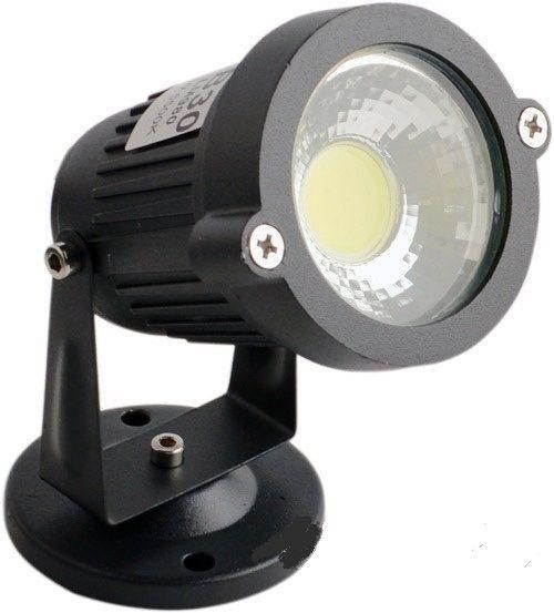 Світильник LED садовий Lemanso 1LED 5W 6500K чорний / LM981