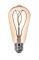 Лампа светодиодная 4W E27 2700K янтарная Velmax V-Filament-Amber-St64-Петля