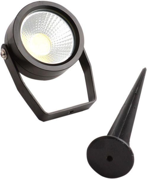 Світильник LED садовий Lemanso 1LED 9W 6500K чорний / LM982