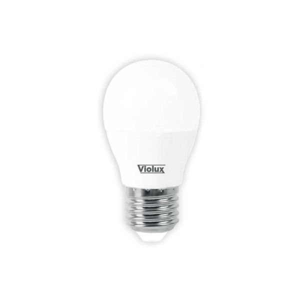 Лампа светодиодная BASIS G45 7W E27 6400K Violux