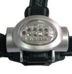 Світлодіодний ліхтарик LEMANSO LMF15 8 білих + 2 червоних LED на голову