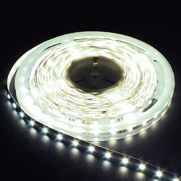 Светодиодная лента 5м 12V SMD5050 60 на метр IP20 Feron SANAN LS606 белый