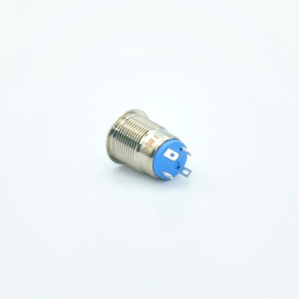 Кнопка металлическая Takel КНМ-UL-12-HJ-E 9-24V 1NO высокая 5A красный