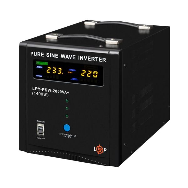 ИБП LP LogicPower LPY-PSW-2000VA+ 1400Вт 10A-20A с правильной синусоидой 24V