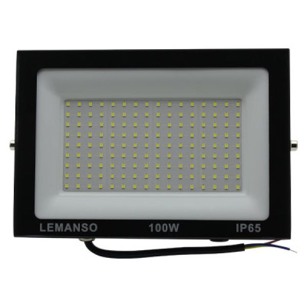 Прожектор светодиодный Lemanso Посейдон LMP104-100 100w 6500K IP65 8000lm черный