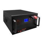 Аккумулятор LiFePO4 LP LogicPower 25,6V-280Ah 7168Wh BMS 200A-100А LCD металл Smart RM RS485-CAN